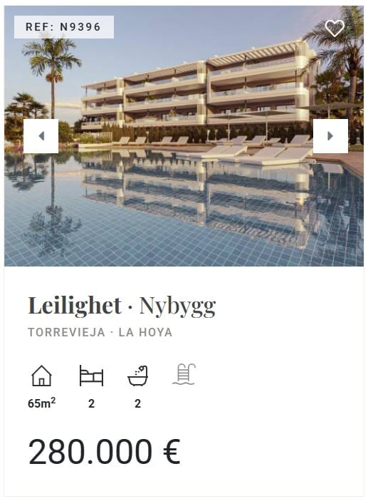 hus og leiligheter Alicante costa blanca spania torrevieja