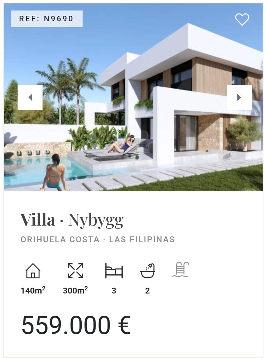 hus og leiligheter spania costa blanca alicante