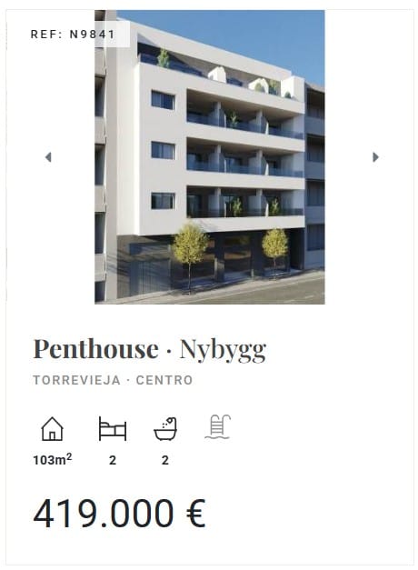hus og leiligheter spania costa blanca