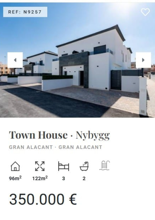 hus og leiligheter Alicante costa blanca spania gran alacant