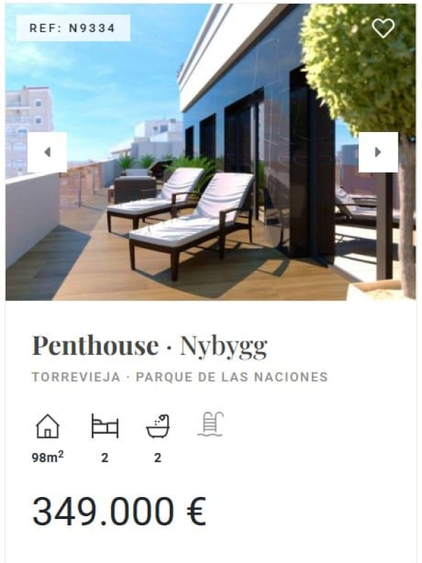 hus og leiligheter Alicante costa blanca spania torrevieja