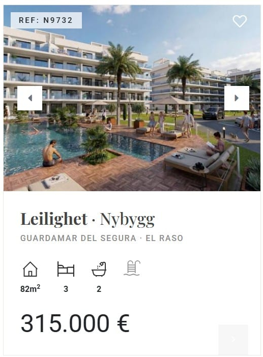 hus og leiligheter spania costa blanca alicante
